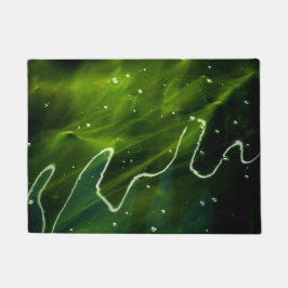 Grüne Algen und Wasserdmcnm Fußmatte