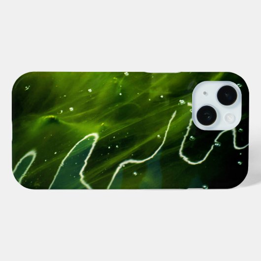 Grüne Algen und Wasserfaellen Case-Mate iPhone Hülle (Rückseite (Horizontal))