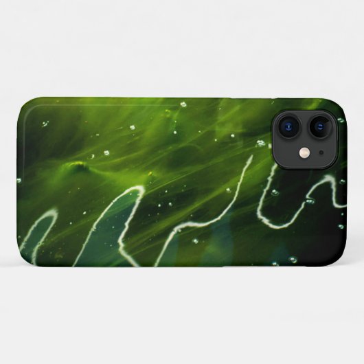 Grüne Algen und Wasserfaellen Case-Mate iPhone Hülle (Rückseite (Horizontal))