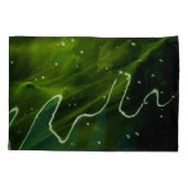 Grüne Algen und Wasserkreisläufe Kissenbezug (Rückseite)