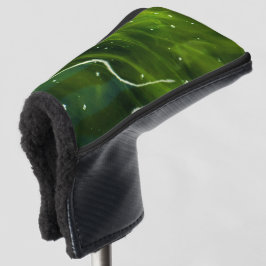 Grüne Algen und Wasserpfeife Golf Headcover