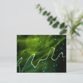 Grüne Algen und Wasserpfeife Postkarte (Stehend Vorderseite)