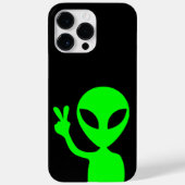 Grüne Alien Case-Mate iPhone Hülle (Rückseite)