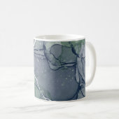 Grüne Alkoholtinte Kaffeetasse (VorderseiteRechts)