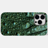 Grüne Alligator-Skin-Textur Case-Mate iPhone Hülle (Rückseite (Horizontal))