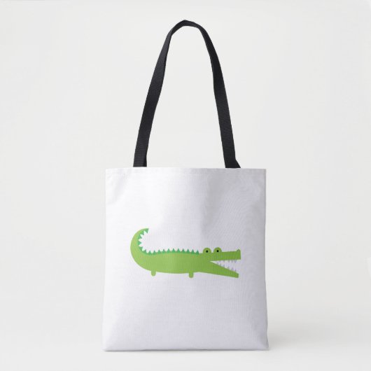 Grüne AlligatorTaschen-Tasche Tasche (Vorderseite)