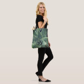 Grüne Aloe-Fotografie Tasche (Am Model)