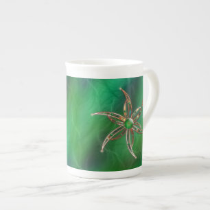 Grüne als Grasspezialisten-Tasse Porzellantasse