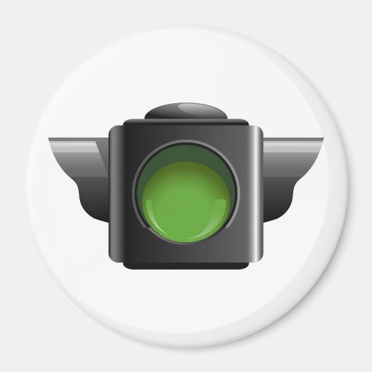 Grüne Ampel für das Klassenmanagement Magnet (Vorne)