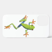 Grüne Amphibienbaum-Frog Case-Mate iPhone Hülle (Rückseite (Horizontal))