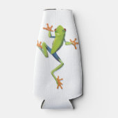 Grüne Amphibienbaum-Frog Flaschenkühler (Vorderseite)
