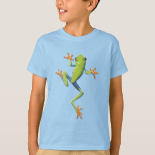 Grüne Amphibienbaum-Frog T-Shirt