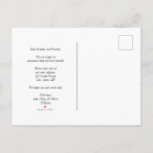 Grüne Ankündigung über neue Zuhause Script Moving (Rückseite)