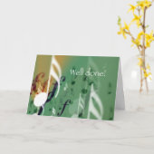 Grüne Anmerkungen, gut gemacht Karte (Gelbe Blume)