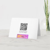 Grüne Anthurium Herzkrankheit Blume tiefste Sympat Karte (Rückseite)