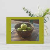 Grüne Äpfel (Stehend Vorderseite)