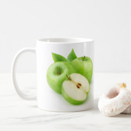 Grüne Äpfel Kaffeetasse