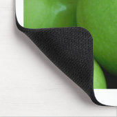 Grüne Äpfel Mousepad (Ecke)