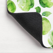 Grüne Äpfel Mousepad (Ecke)