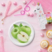 Grüne Äpfel Pappteller (Party)