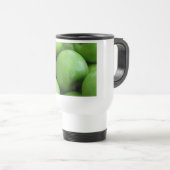 Grüne Äpfel Reisebecher (VorderseiteRechts)