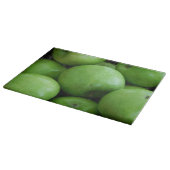 Grüne Äpfel Schneidebrett (Ecke)