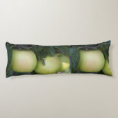 Grüne Äpfel Seitenschläferkissen (Rückseite)