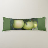 Grüne Äpfel Seitenschläferkissen (Vorderseite)