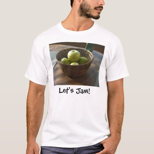 Grüne Äpfel T-Shirt (Vorderseite)