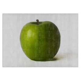 Grüne Apfelkugel Schneidebrett