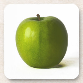Grüne Apfelküste Getränkeuntersetzer