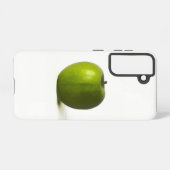 Grüne Apfelsinsel Samsung Galaxy Hülle (Rückseite (Horizontal))