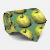 Grüne Apple-Krawatte Krawatte (Gerollt)