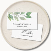 Grüne Aquakultur - Visitenkarte