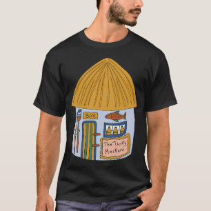 Grüne Arcade-Plastikfische T-Shirt
