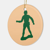 Grüne Armee-Männer Keramikornament (Links)