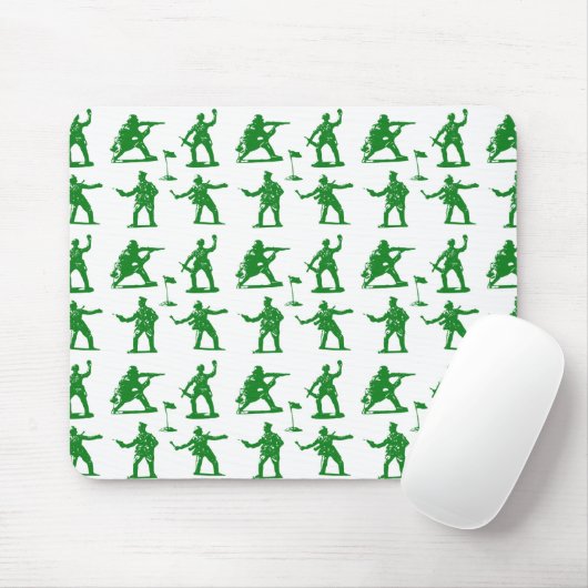 Grüne Armee-Männer Mousepad (Mit Mouse)