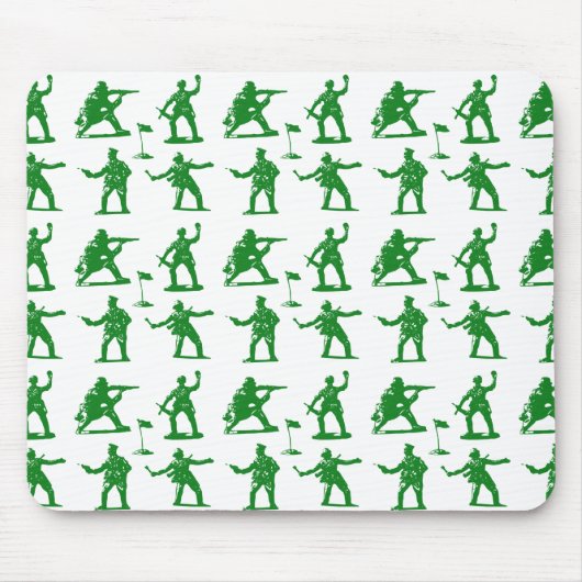 Grüne Armee-Männer Mousepad (Vorne)
