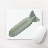 Grüne Atombombe Mousepad (Mit Mouse)