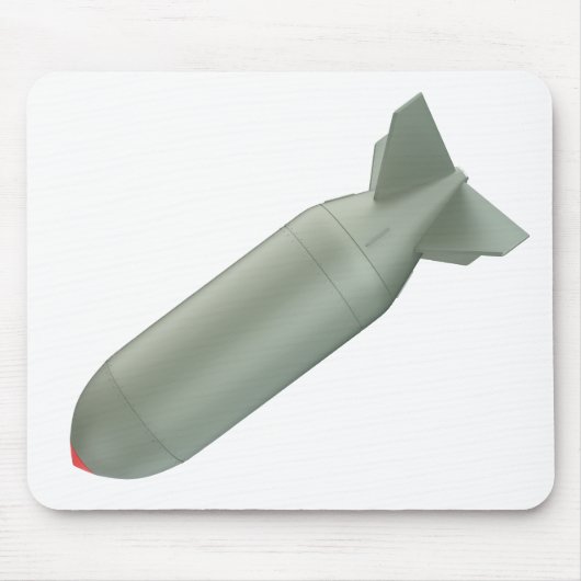 Grüne Atombombe Mousepad (Vorne)