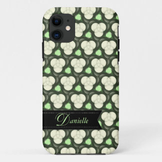 Grüne Atome Modernes Muster Case-Mate iPhone Hülle