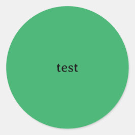 grüne Aufkleberprüfung .co.uk Runder Aufkleber