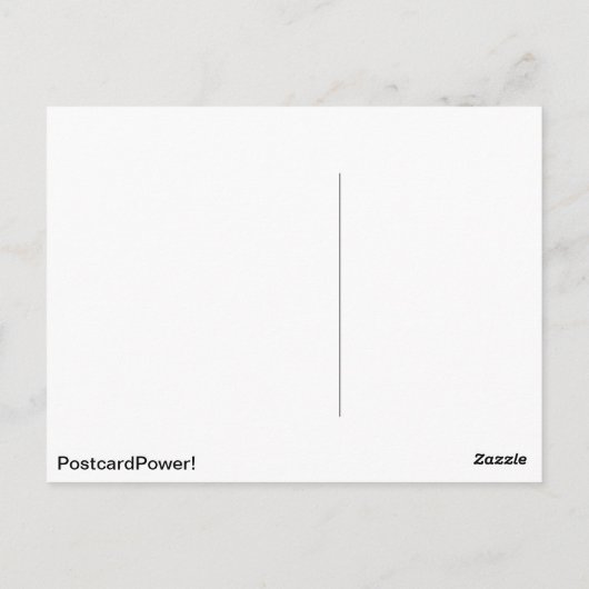 Grüne Augen der Graukatze Postkarte (Rückseite)