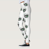 Grüne Augen Leggings (Links)
