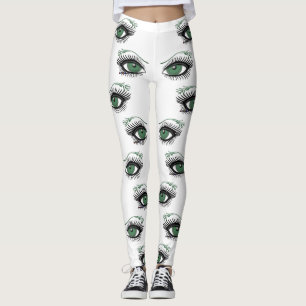 Grüne Augen Leggings