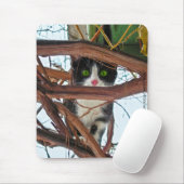 Grüne Augen Mousepad (Mit Mouse)