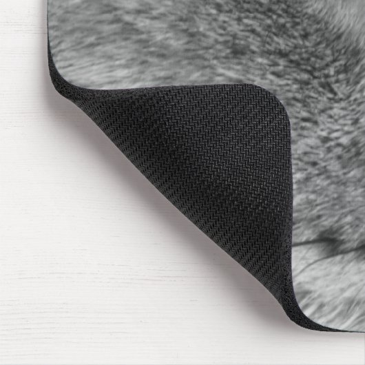 Grüne Augen Mousepad (Ecke)