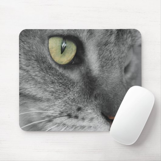 Grüne Augen Mousepad (Mit Mouse)