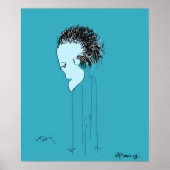 "GRÜNE AUGEN" POSTER (Vorne)