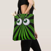 grüne Augenbrauen Tasche (Von Nahem)